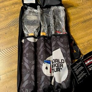 Brand new world, poker, tour, grill, cover, and accessories